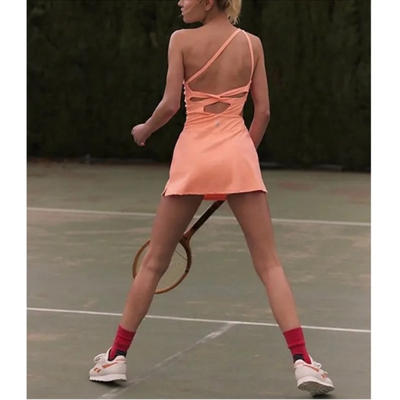 Free People Movement Transcend Limits skortsie One Shoulder Skort NWOT MD,LG - Picture 2 of 7